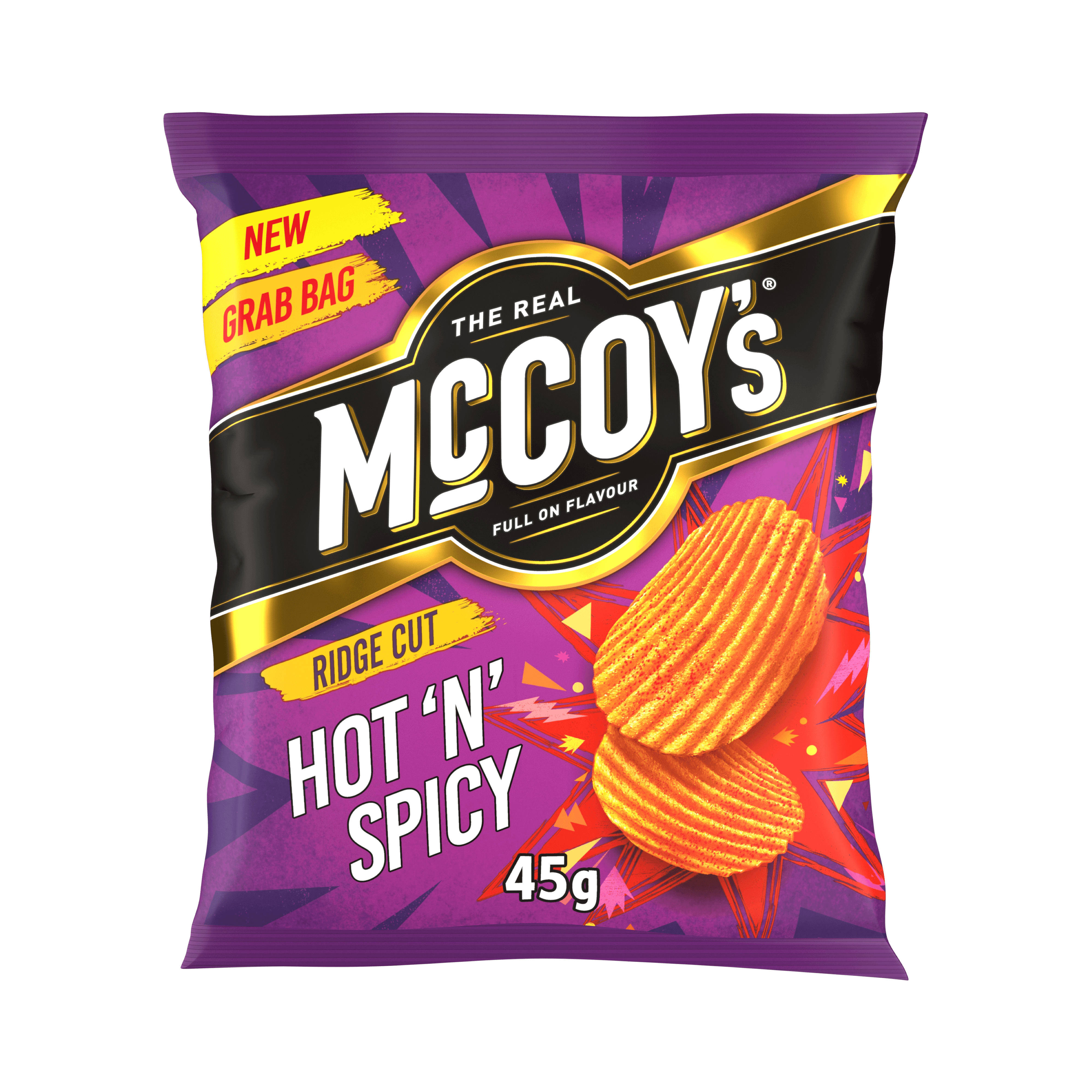 McCoys Hot N Spicy 36x45g
