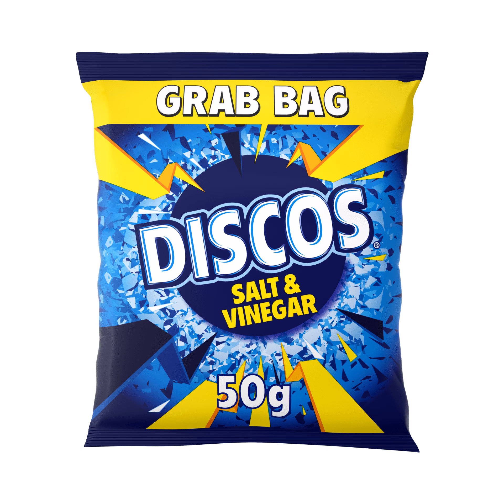 Discos Salt & Vinegar Grab Bags 28x50g