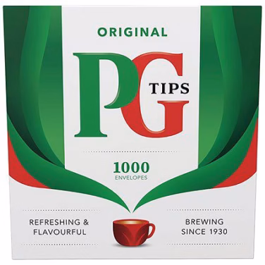 PG Tips Envelope Tea Bags (Box of 1000)