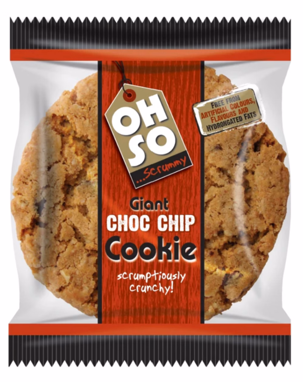 OH SO Scrummy Giant Choc Chip Cookie 18x55g