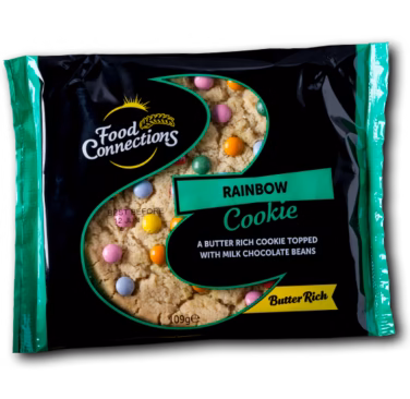 Food Connections Rainbow Chocolate Bean Cookie 36x85g