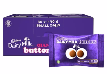 Cadburys Giant Milk Buttons 36x40g