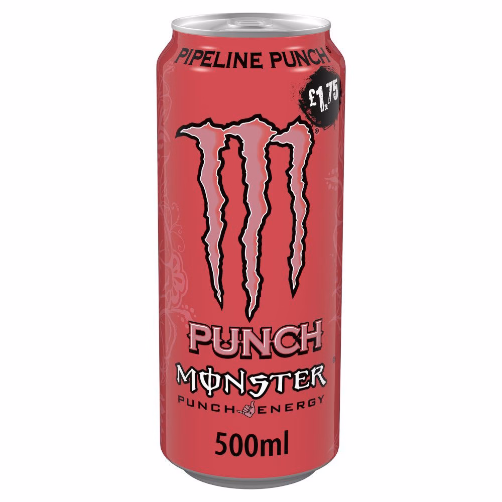 Monster Energy Pipeline Punch 12x500ml PMP £1.75