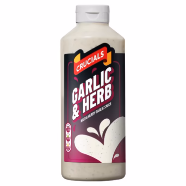 Crucials Garlic & Herb 12x500ml
