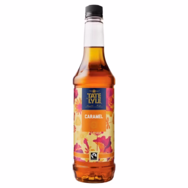 Tate & Lyle Syrup CARAMEL 4x750ml Bottles