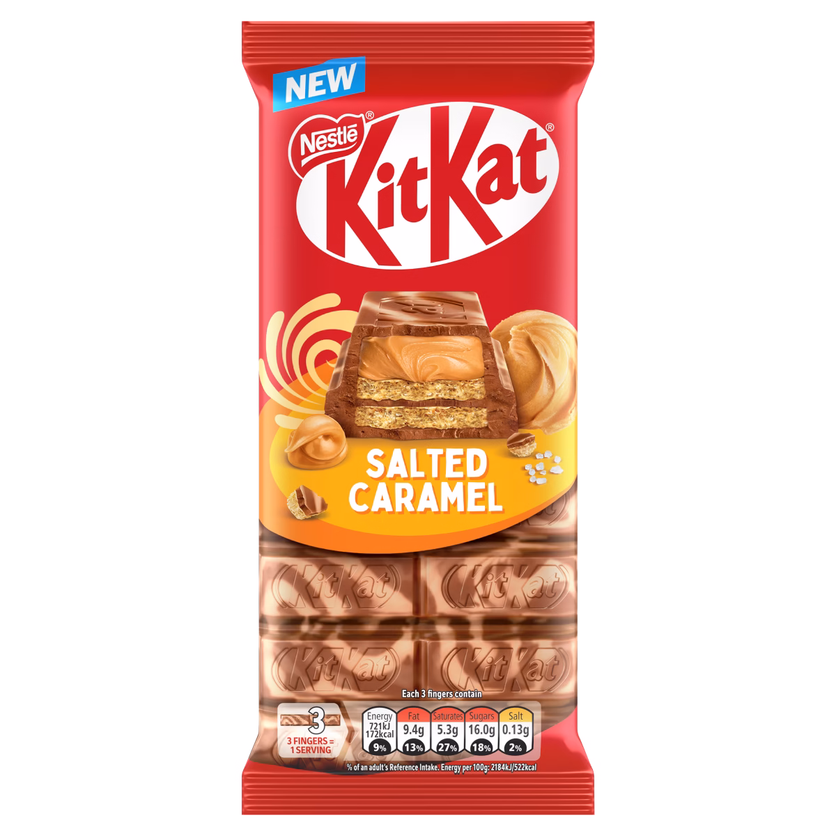 Kit Kat Salted Caramel Sharing Block 15x99g