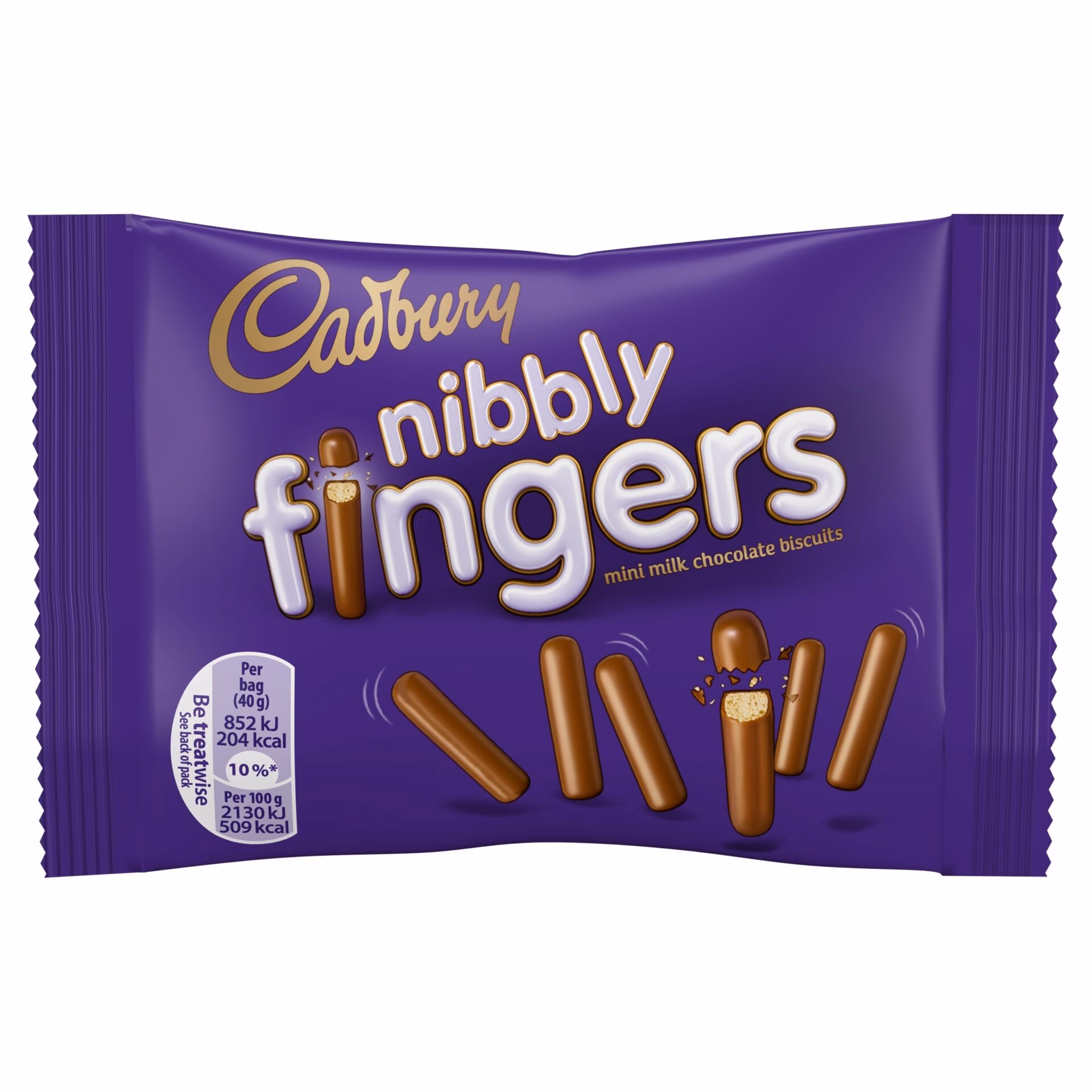***** Cadburys Mini Chocolate Fingers 16x40g *****