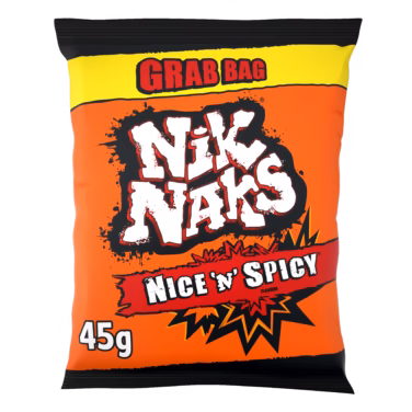 GRAB BAG Nik Naks Nice & Spicy 36x45g