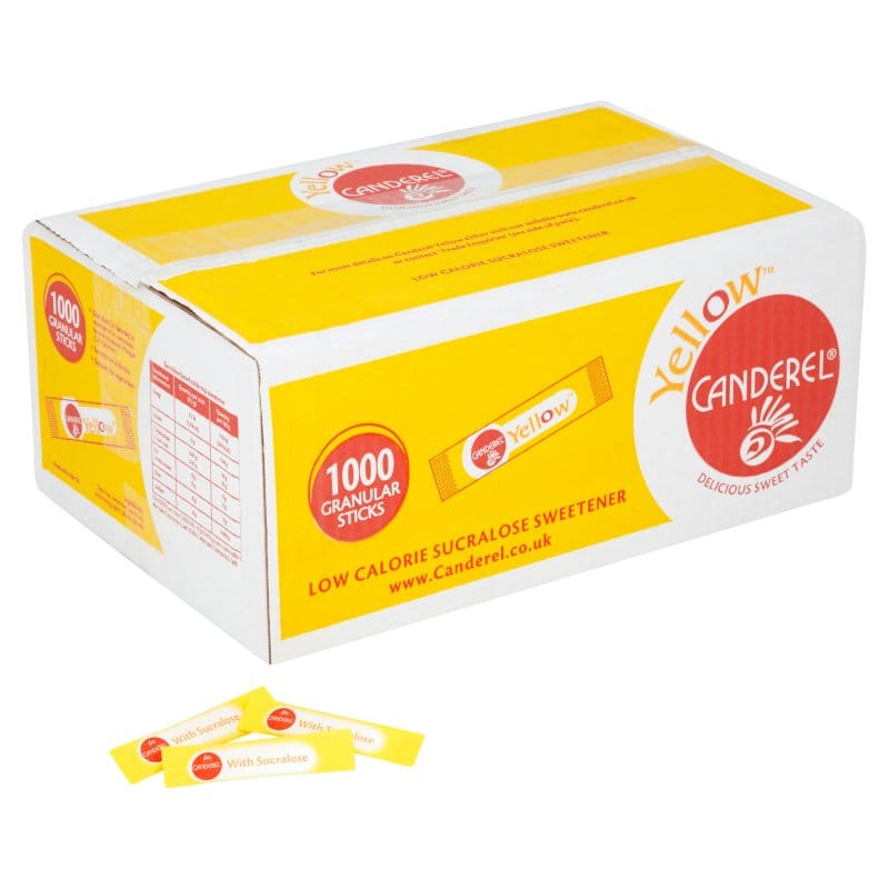 Canderel Yellow Sweetener Sticks (1000 Sticks)