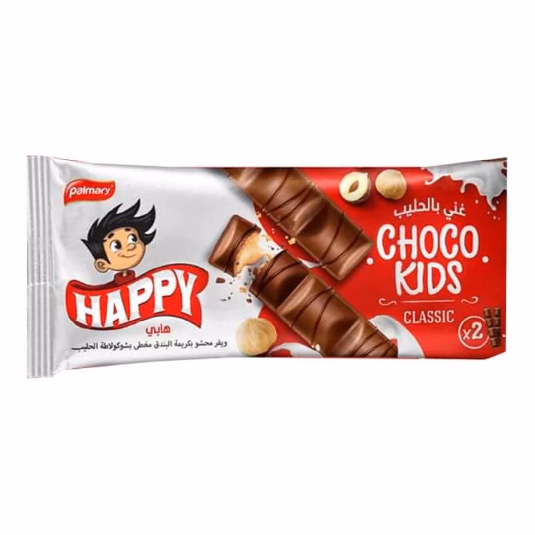 Happy Choco Kids Chocolate Hazelnut 30x42g