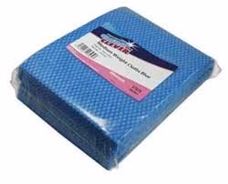 Heavyweight Antibac Blue Clean & Clever Cloths (6x25pack)