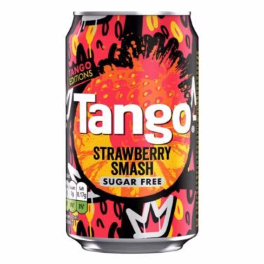 Tango Strawberry Smash Sugar Free 24x330ml Cans