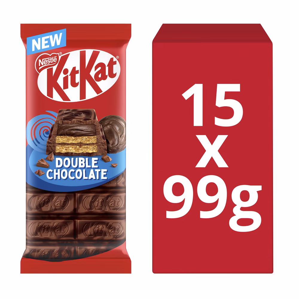 Kit Kat Double Chocolate Sharing Block 15x99g