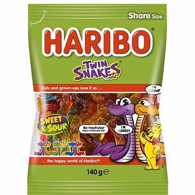 Haribo Twin Snakes 12x160g