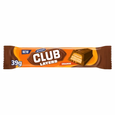 McVities Club Layers Orange 24×39.5g