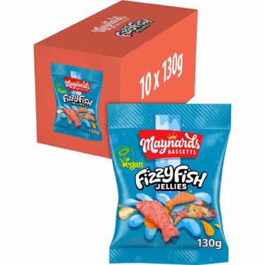 Maynards Fizzy Fish 10x110g