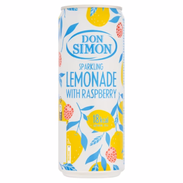 DON SIMON Sparkling Lemonade with Raspberry 12x330ml