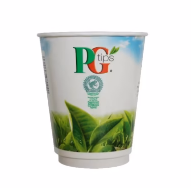E/C Incup PG Tips Tagged White (12x25cups)