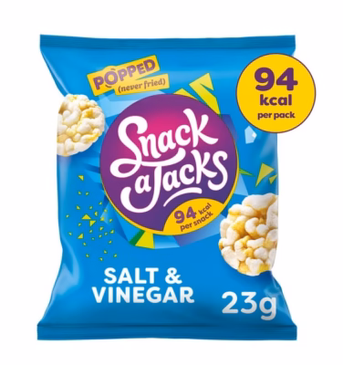 Snack A Jacks Salt & Vinegar 24x23g