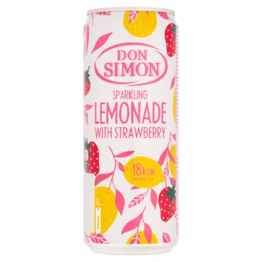 DON SIMON Sparkling Lemonade with Strawberry 12x330ml