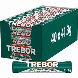 Trebor Extra Strong Peppermint 40x41.3g