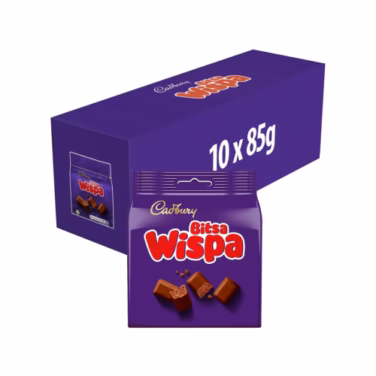 ***** Cadburys Bitsa Wispa 10x85g *****