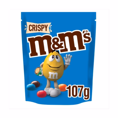 M&M Crispy Pouches 13x107g