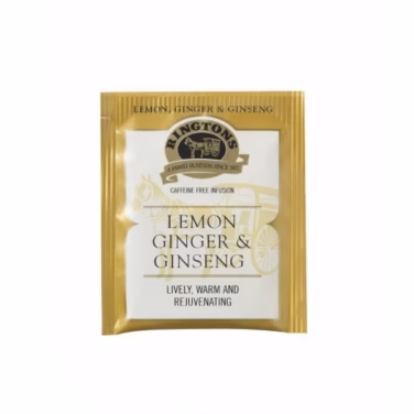 Ringtons Lemon Ginger String & Tag (25 Tea Bags)