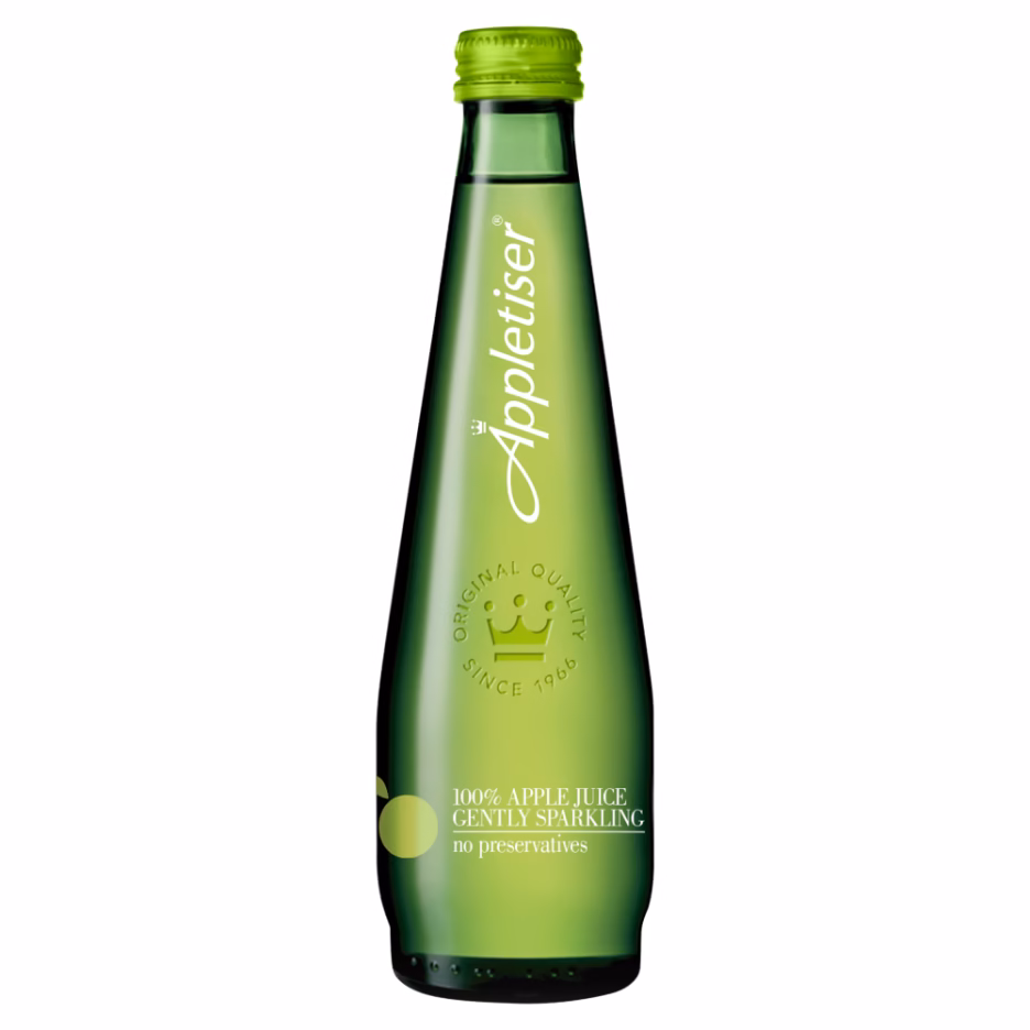 ***** Appletiser (100% Apple Juice) 12x275ml Glass Bottles *****