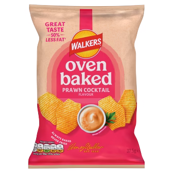 Walkers Baked Prawn Cocktail 32x37.5g