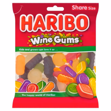 Haribo Wine Gums 12x160g