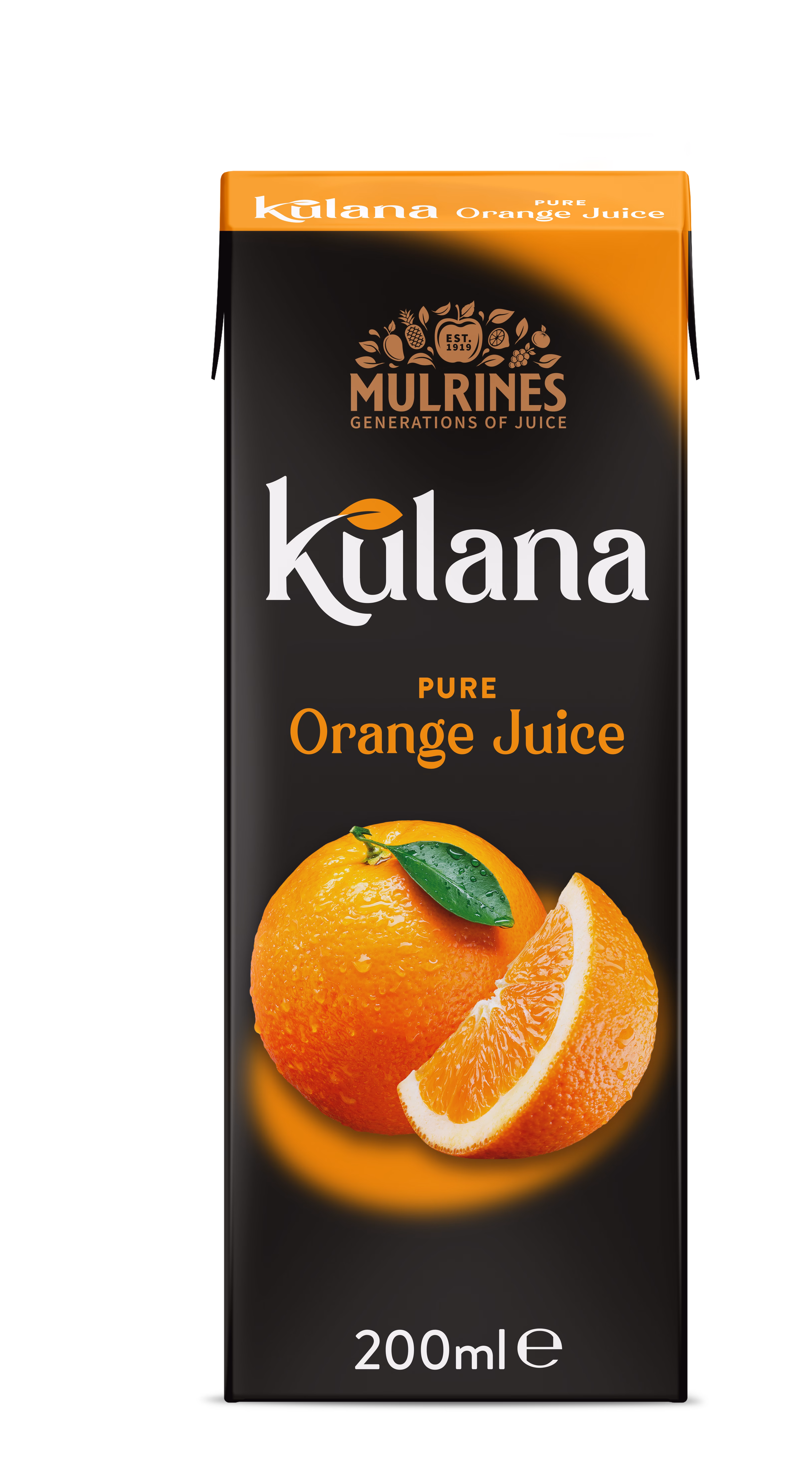 Kulana Orange Juice 27x200ml