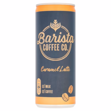 Barista Coffee Co CARAMEL LATTE 12x250ml Cans