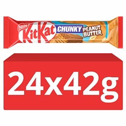 Kit Kat Chunky Peanut Butter 24x42g