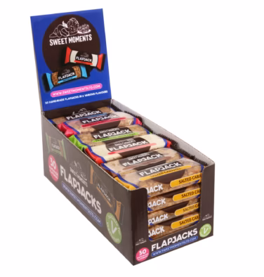 Sweet Moments Flapjacks Mixed Case 30x80g