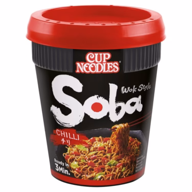 Nissin Soba Chilli Cup Noodles 8x92g
