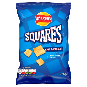 Squares Salt & Vinegar 32x27.5g