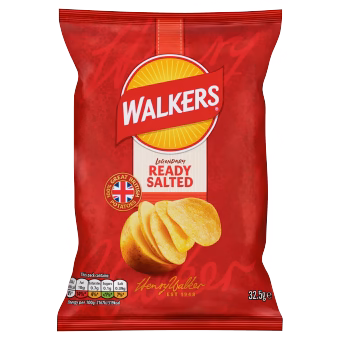 Walkers Ready Salted 32x32.5g