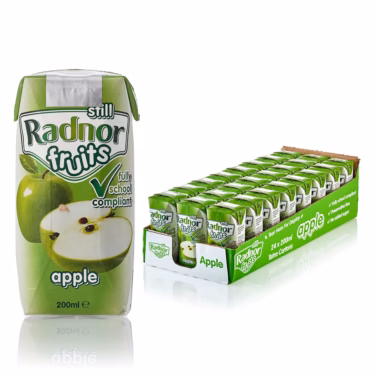 Radnor Apple Juice Carton 24x200ml