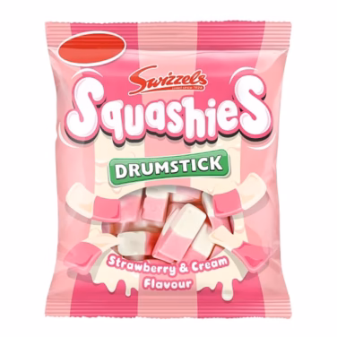 Swizzels Squashies Strawberries & Cream 12x120g