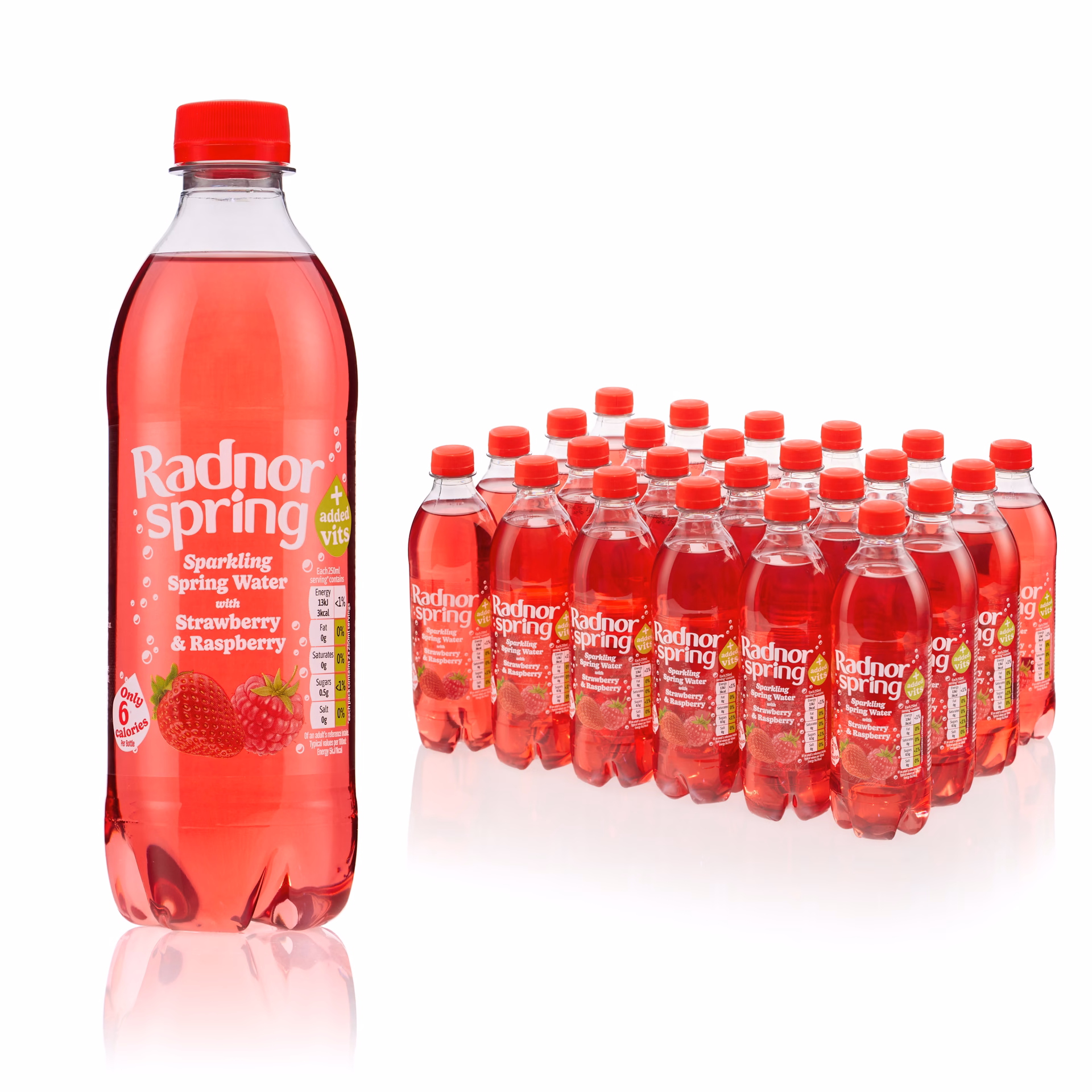 Radnor SPRING Strawberry & Raspberry 24x500ml