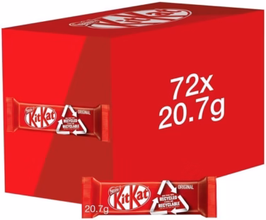 Kit Kat 2 Finger Milk 72x20.7g