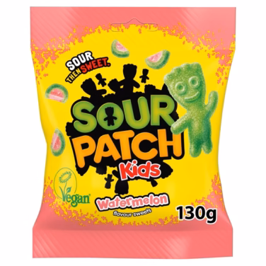 Sour Patch Kids Watermelon Pouches 10x130g