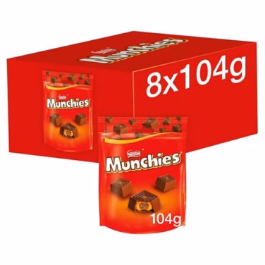 Munchies 8x104g Sharing Pouch