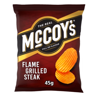 McCoys Flm/Grilled Steak 36x45g
