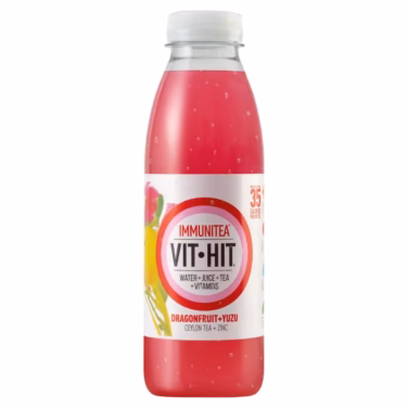Vit Hit Immunitea Dragonfruit & Yuzu 12x500ml