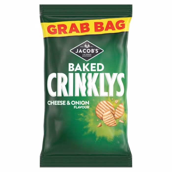 Mini Cheddars Crinklys Cheese & Onion 30x45g