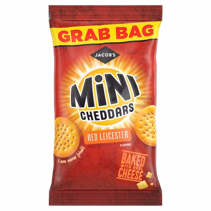Mini Cheddars Red Leicester 30x45g