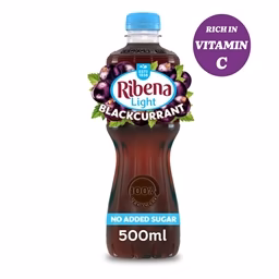Ribena Blackcurrant Light 12x500ml