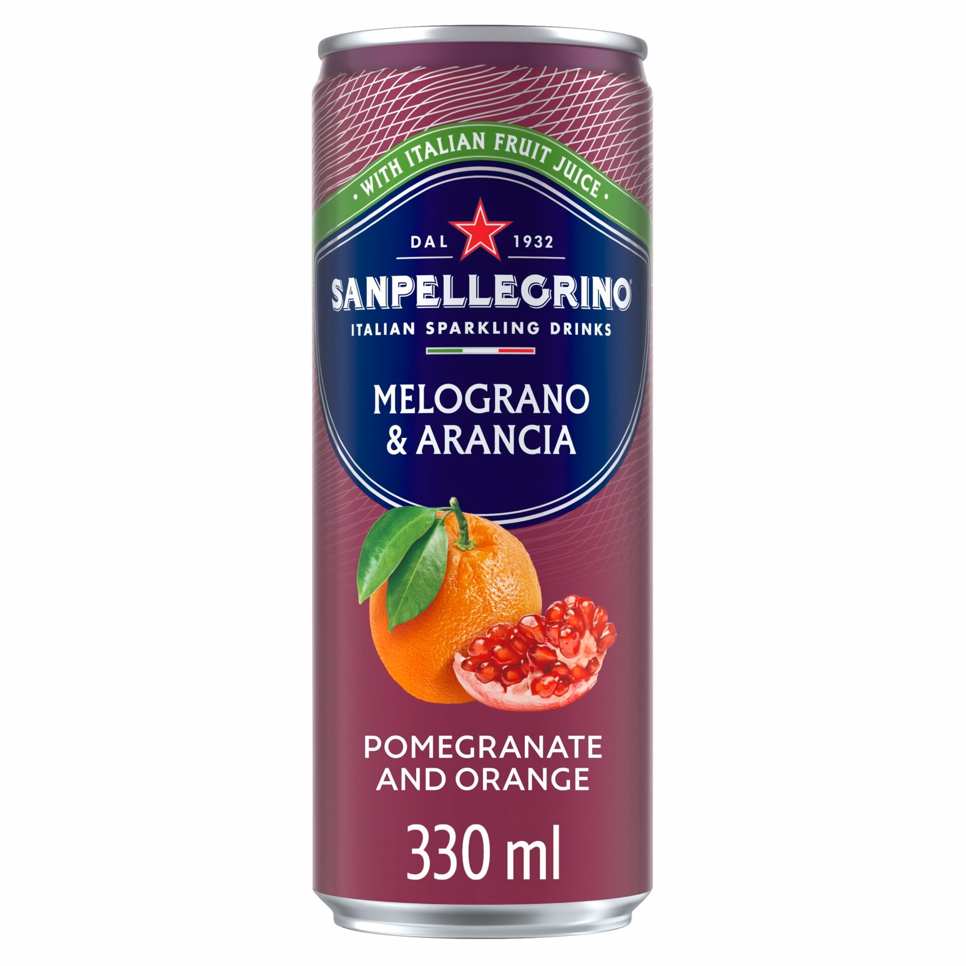 San Pellegrino Orange & Pomegranate 12x330ml